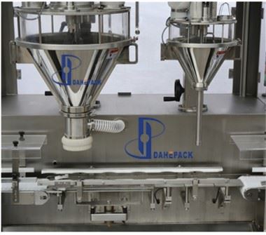 Ligne de conditionnement de lait en poudre