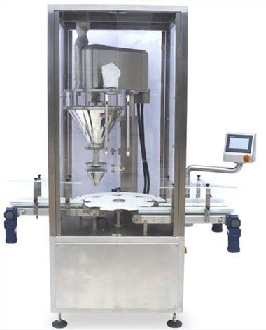 Ligne de machine d'étiquetage de scellage de capsulage de remplissage de poudre de protéine