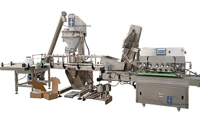 Machine d'emballage de remplissage de poudre de complément alimentaire