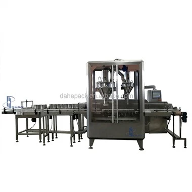 Machine de remplissage de boîtes de lait en poudre de crème non laitière