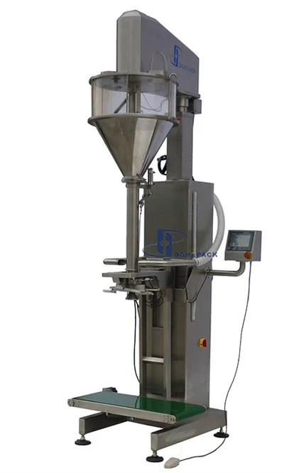 Machines à emballer de sac en papier tissées en plastique de bouche ouverte de 25kg