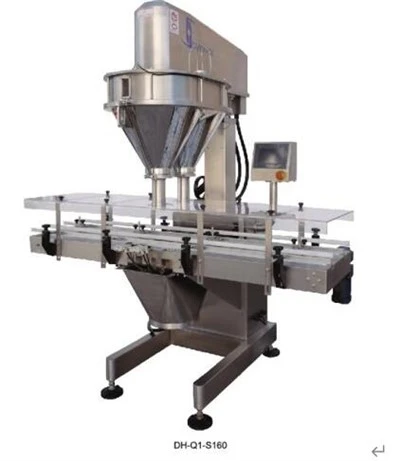 Machine de remplissage de poudre de type tarière à double tête